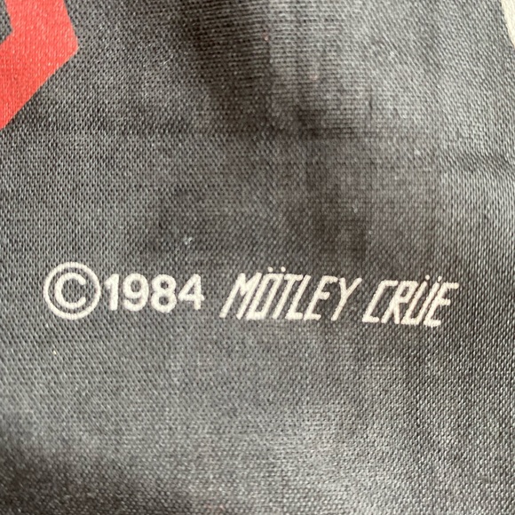 Motley Crue Bandana vintage 1984 - Picture 2 of 5